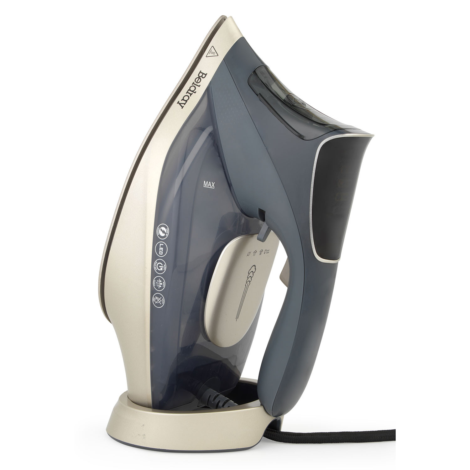Beldray Digital Steam Iron 3200W - Black and Gold Image 10