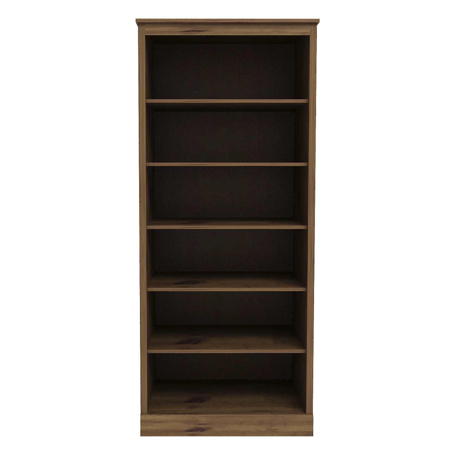 Camford Mexican 6 Shelf Pine Bookcase Image 2