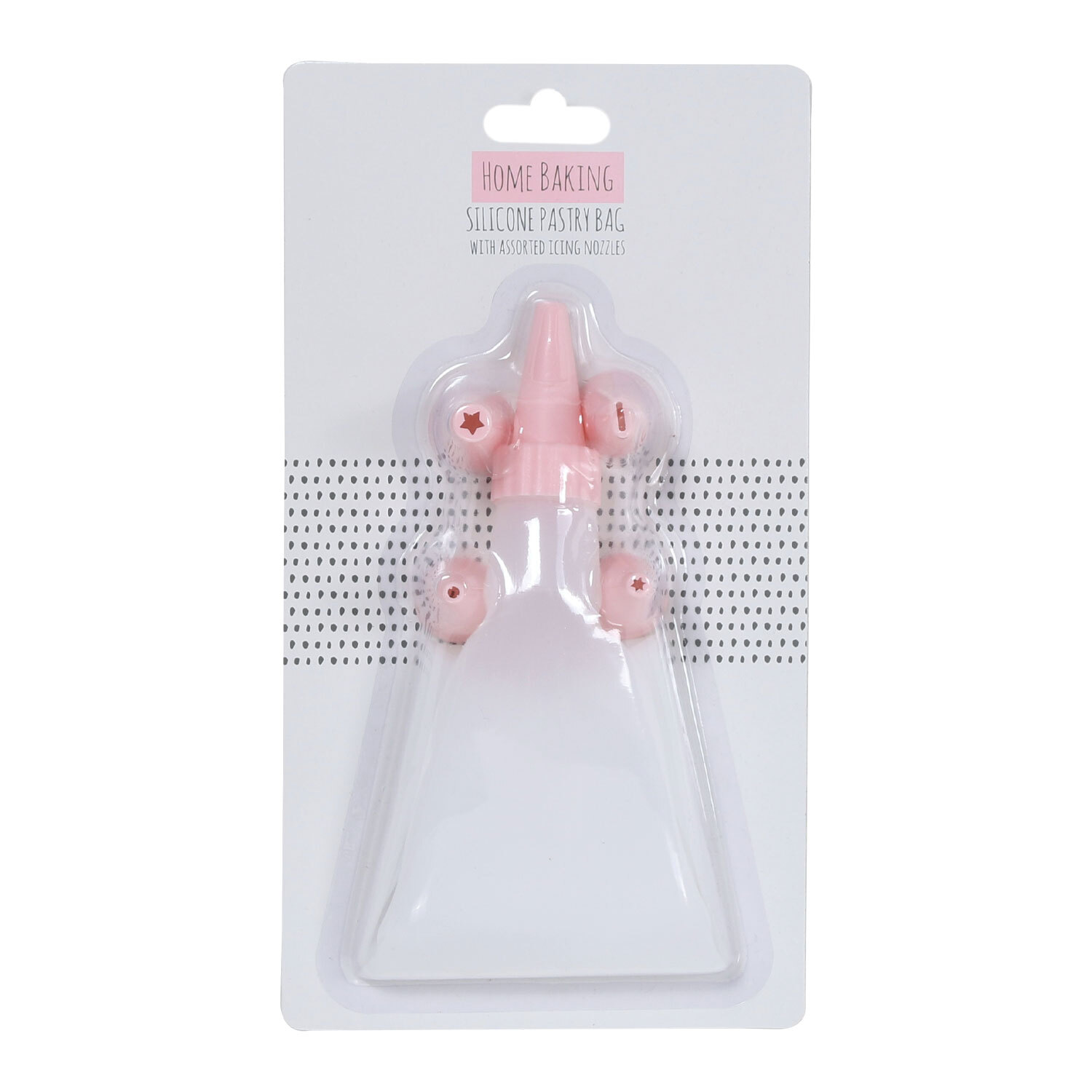 Single Silicone Pastry and Icing Piping Bag with Nozzles in Assorted styles Image 2