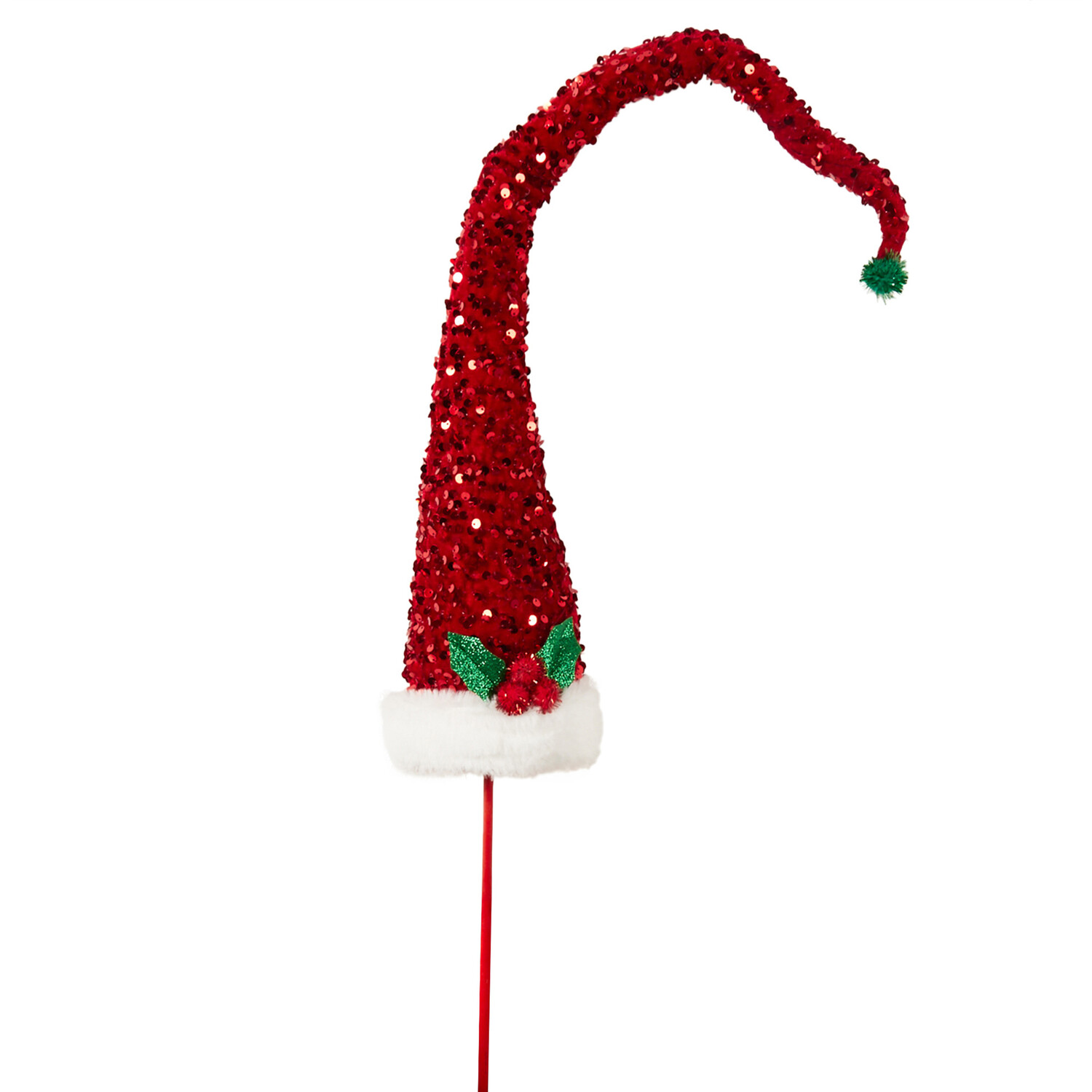 Sequin Santa Hat Pick Image 2