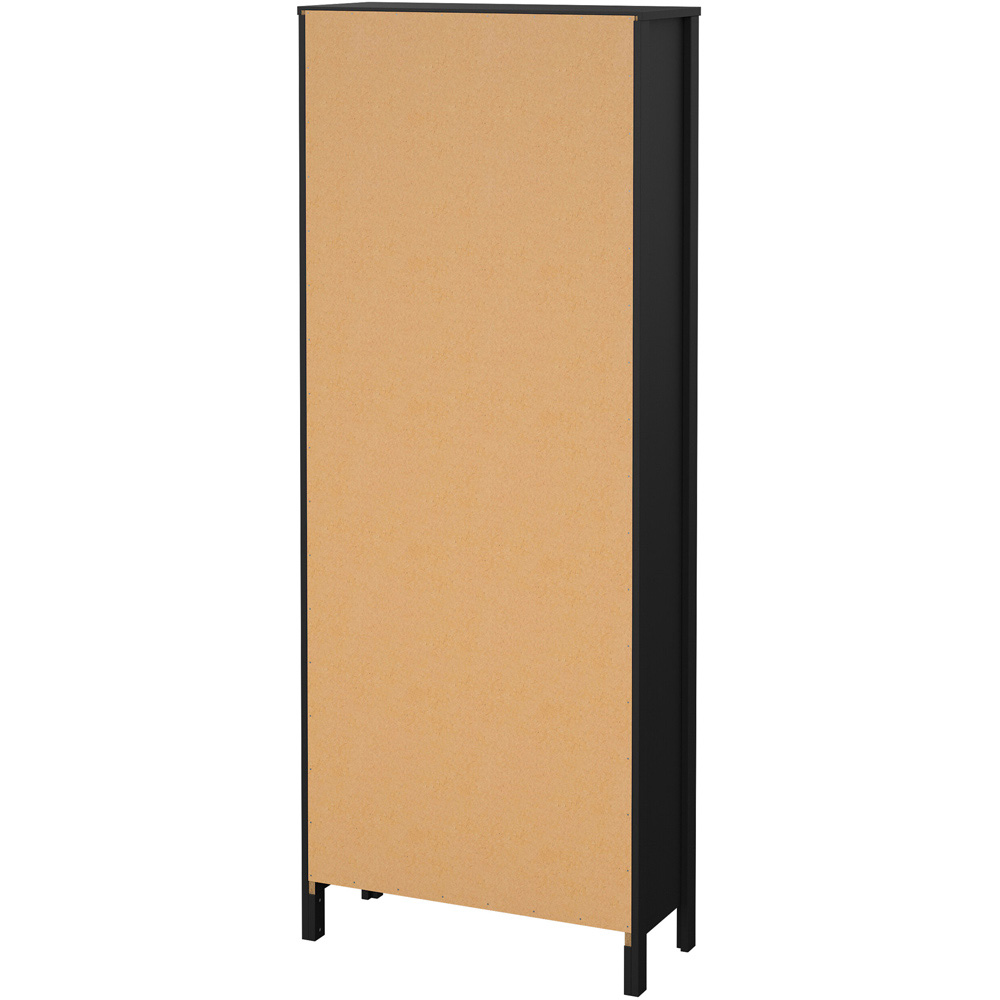 Furniture To Go Madrid Black 6 Shelf Bookcase Image 4