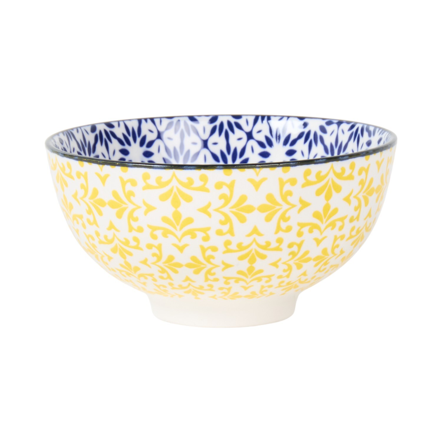 Azalia Pad Print Small Bowl Yellow Image 4