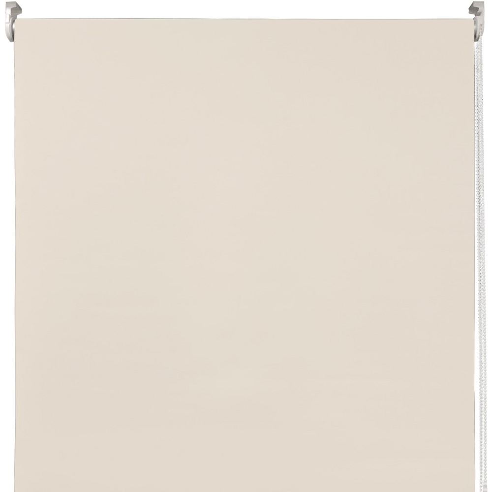 Plain Blackout Roller Blinds Ivory 180cm Image 2