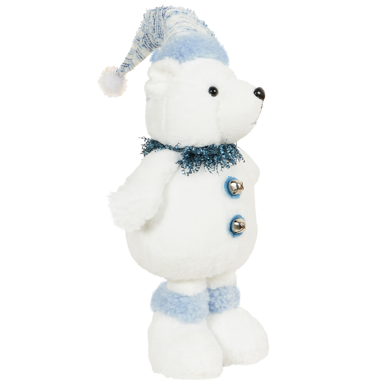 Extendable Frosty Bear Blue - White and Blue Image 6