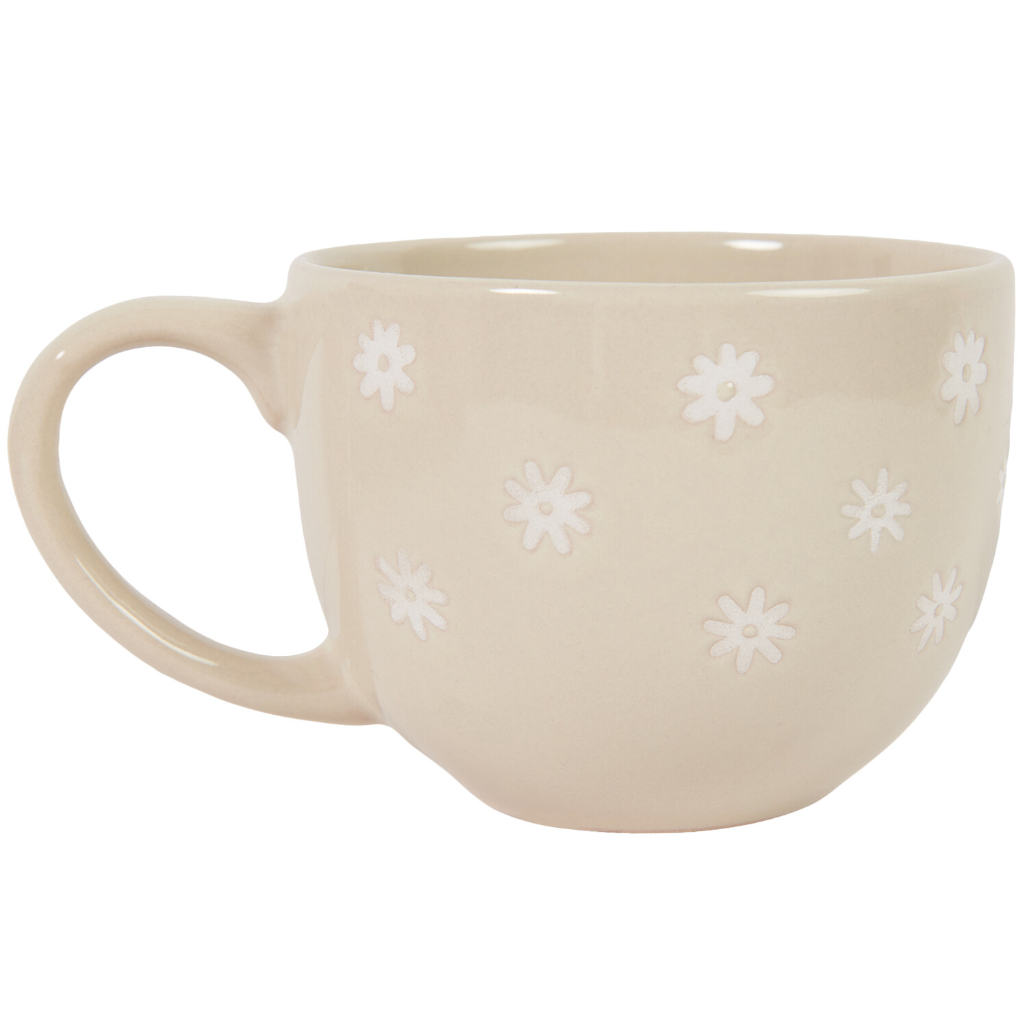 Pack of 4 Daisy Coloured Mugs - Multicolour Image 6