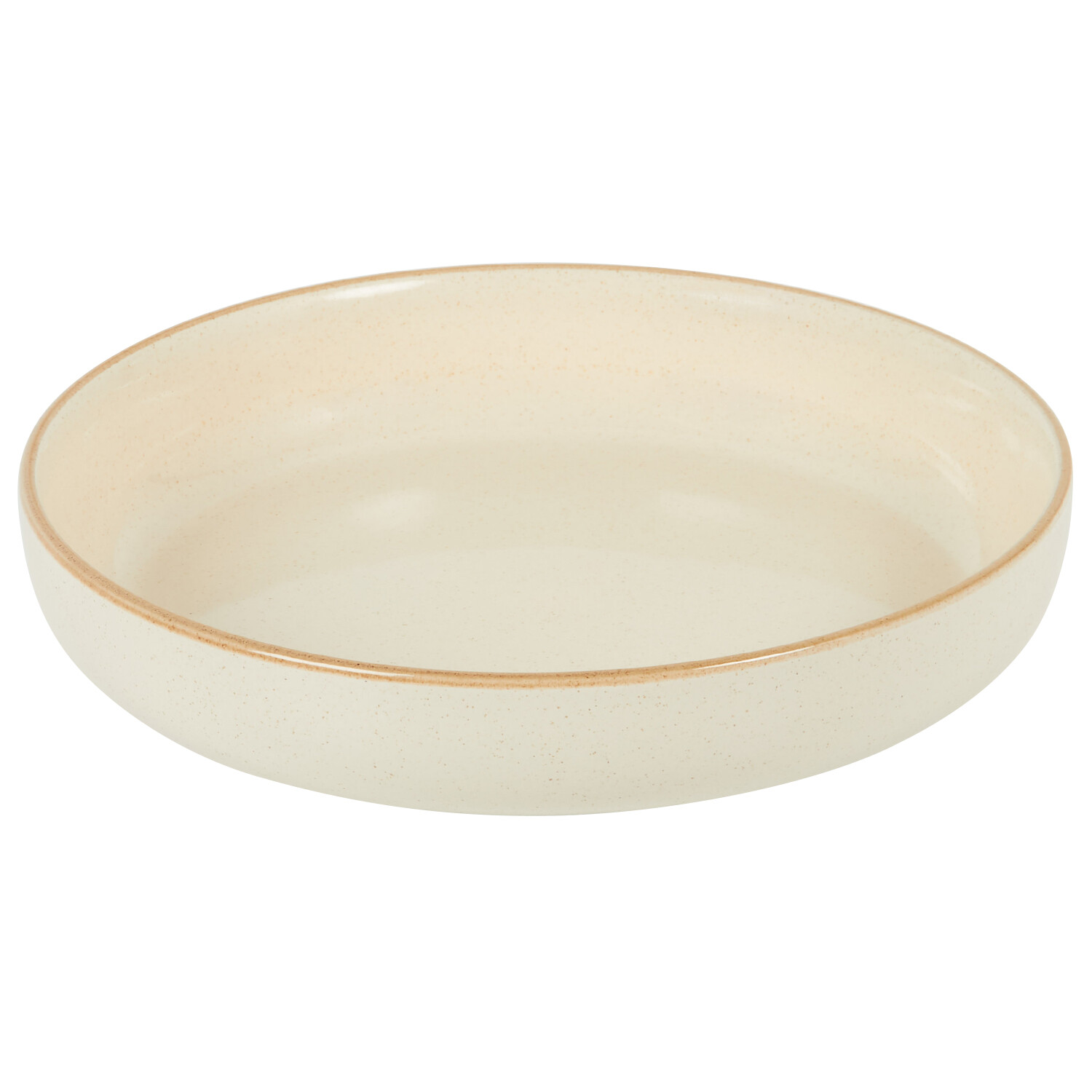 Sesame Speckle Serving Bowl - Oatmeal  / Medium Image 3