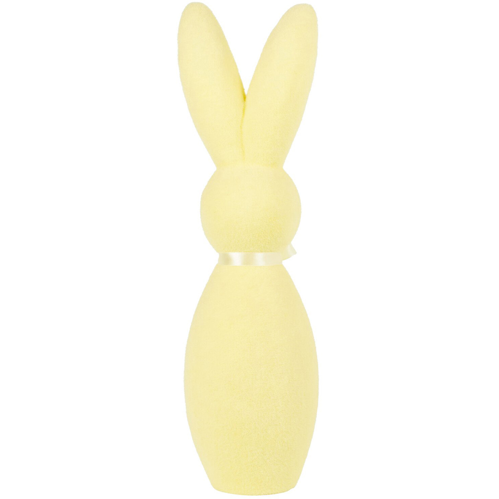 Flocked Bunny Ornament Image 8