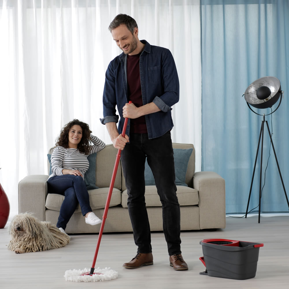 Vileda Turbo Smart Spin Mop and Bucket Image 7