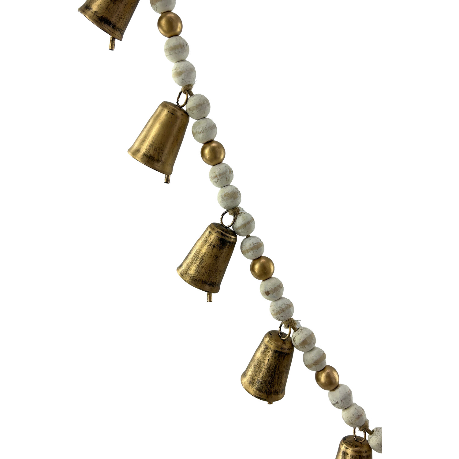 Rustic Beaded Gold Garland Gold Image 3