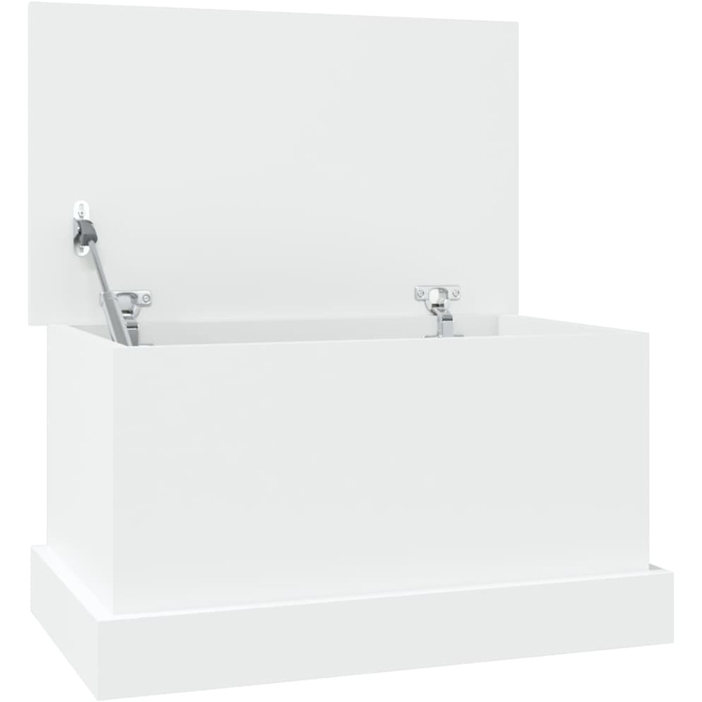 Walplus White Storage Box with Lid Image 3