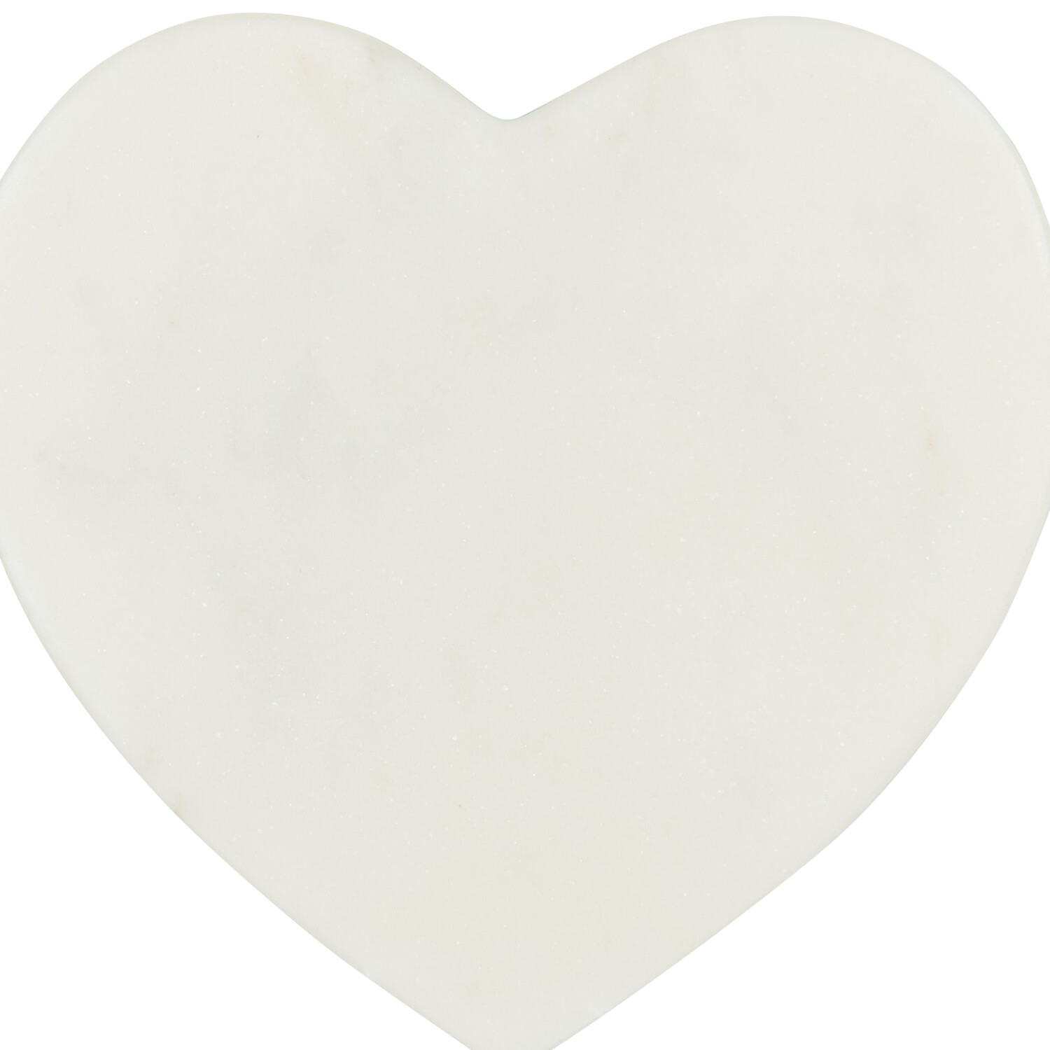 Pack of 4 Marble Heart Shape Coaster - White Image 5