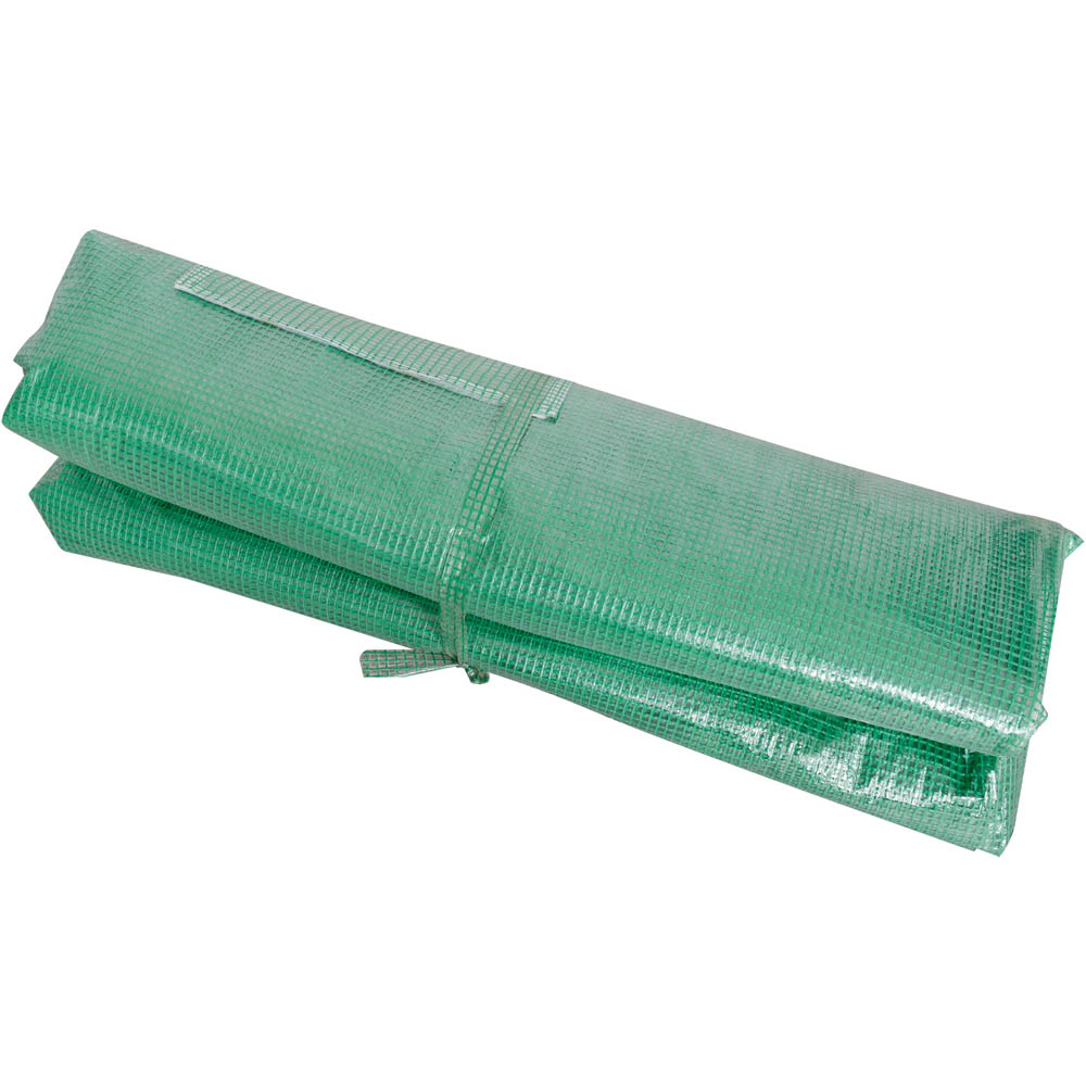 Outsunny Walk In Greenhouse Cover Replacement Growhouse PE Cover 3.5x3x2m Green Image 6