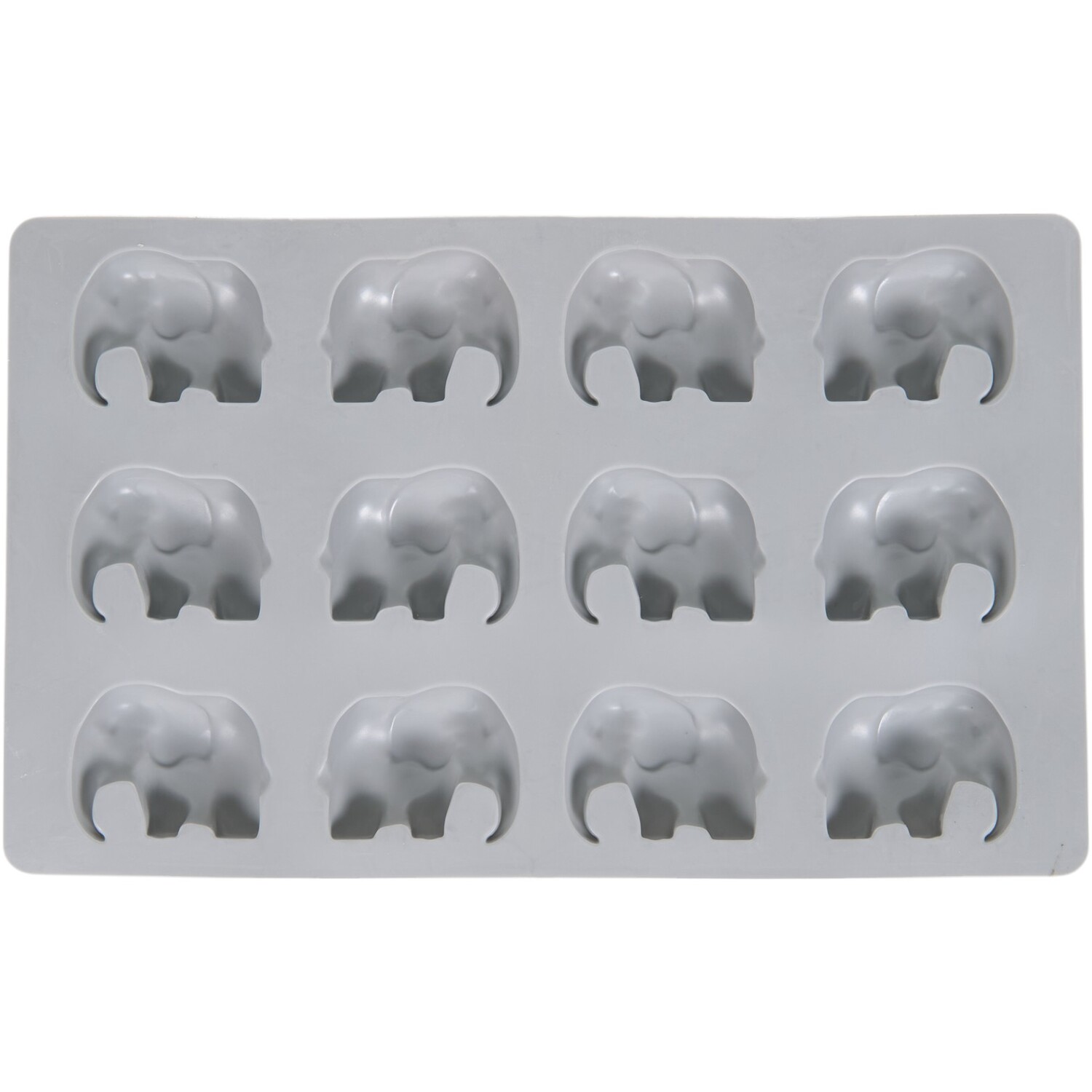 Summer Dreamin Elephant Ice Cube Tray Grey Image 3