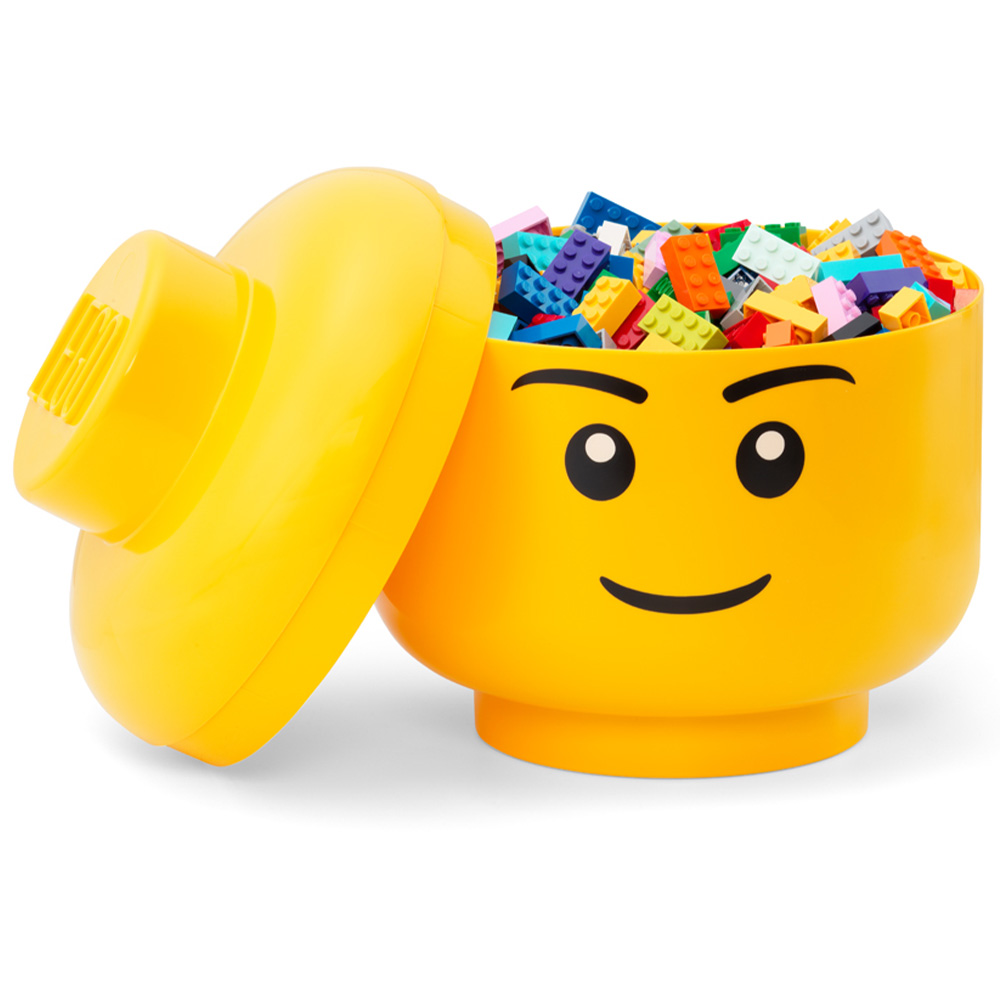 LEGO 23L Boy Storage Head Image 3