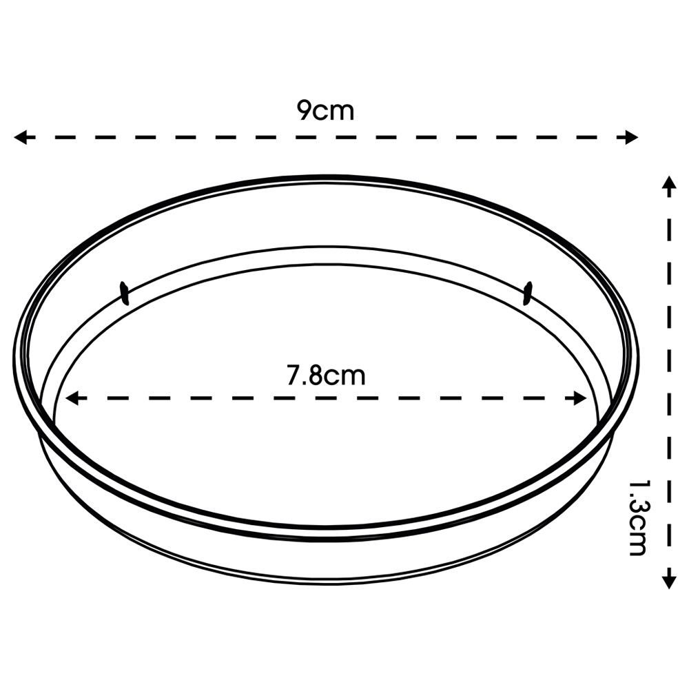 Clever Pots Mini and Small Easy Release Propagation Pots Saucers 5 Pack Image 4