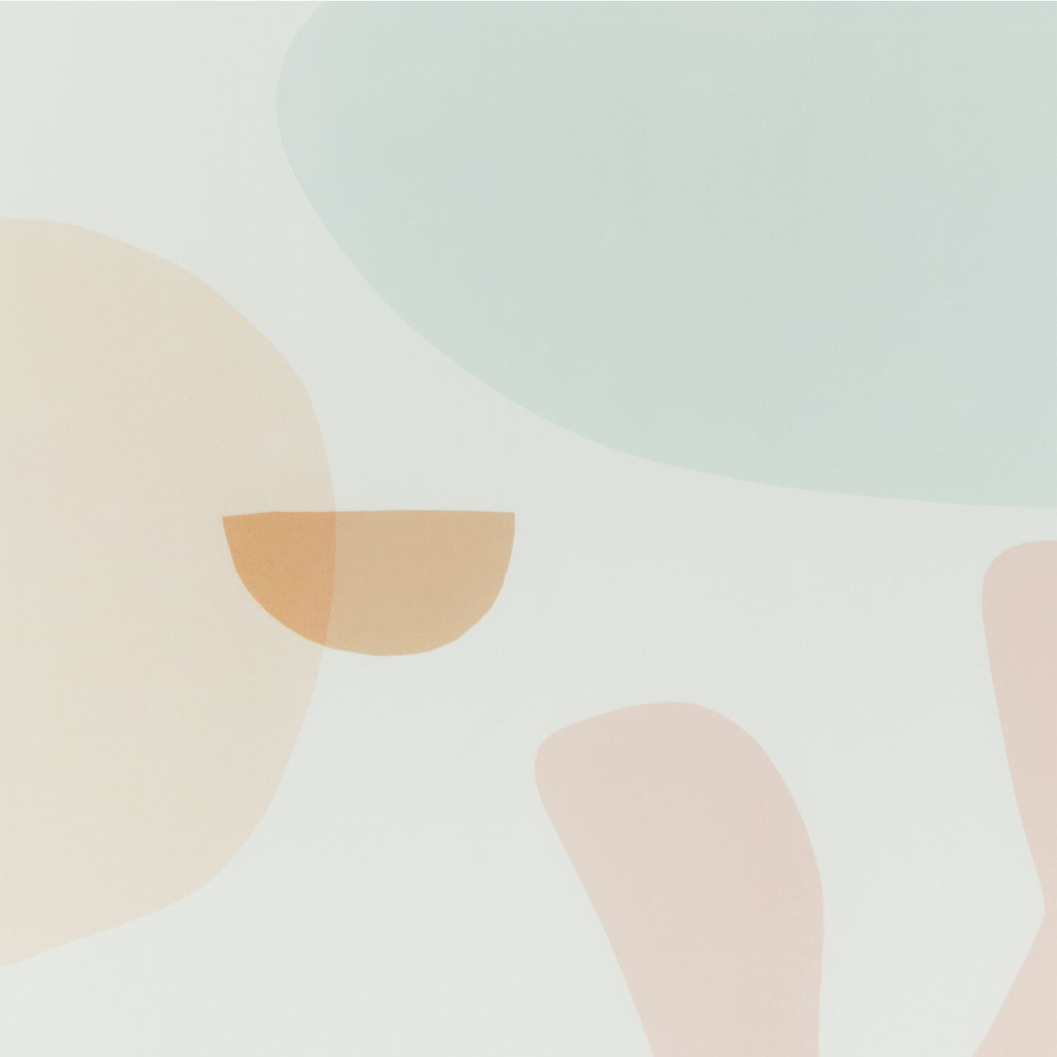 Abstract Glass Worktop Saver White Image 3