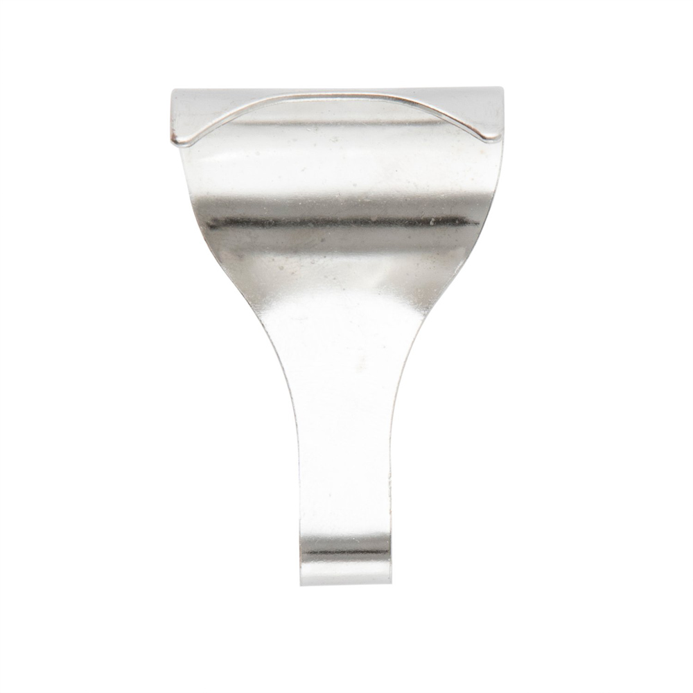Hiatt Chrome Steel Moulding Picture Hanging Hook 4 Pack Image 2