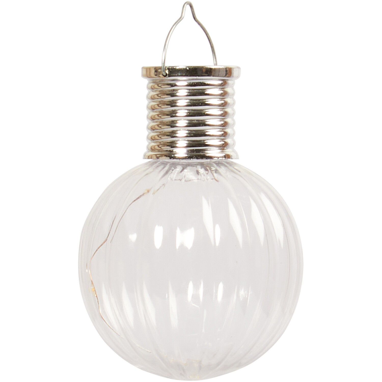 Solar Hanging Bulb Light Image 2