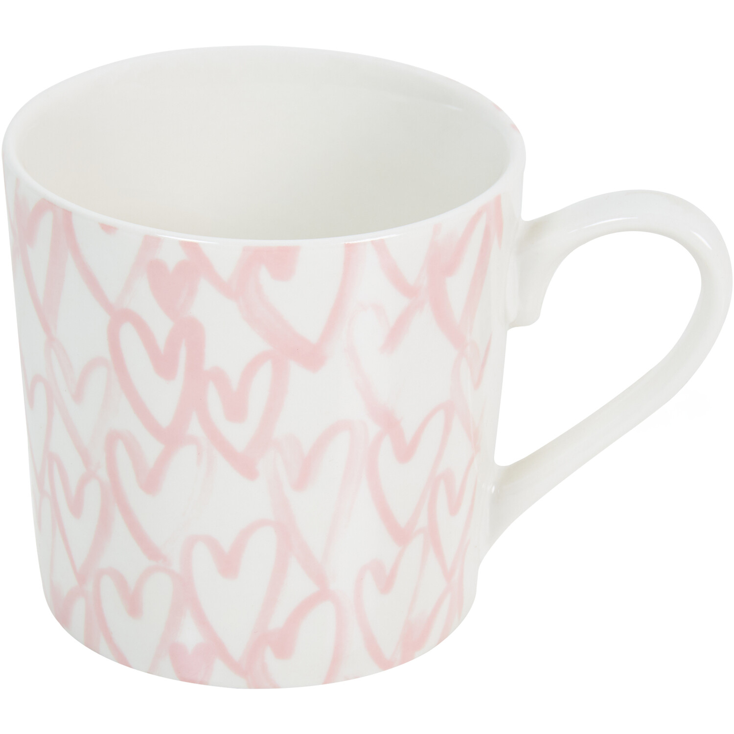 Pack of 4 Gold Heart Conical Mugs Image 5