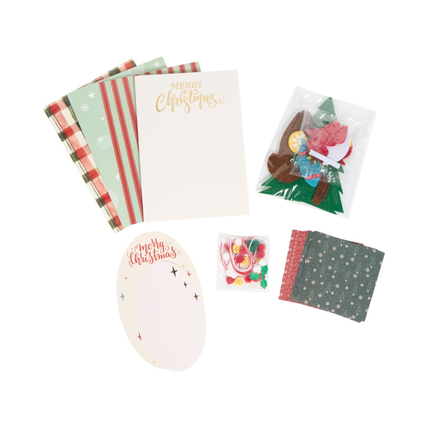 Make Your Own Adult Christmas Cards Kit Image 2