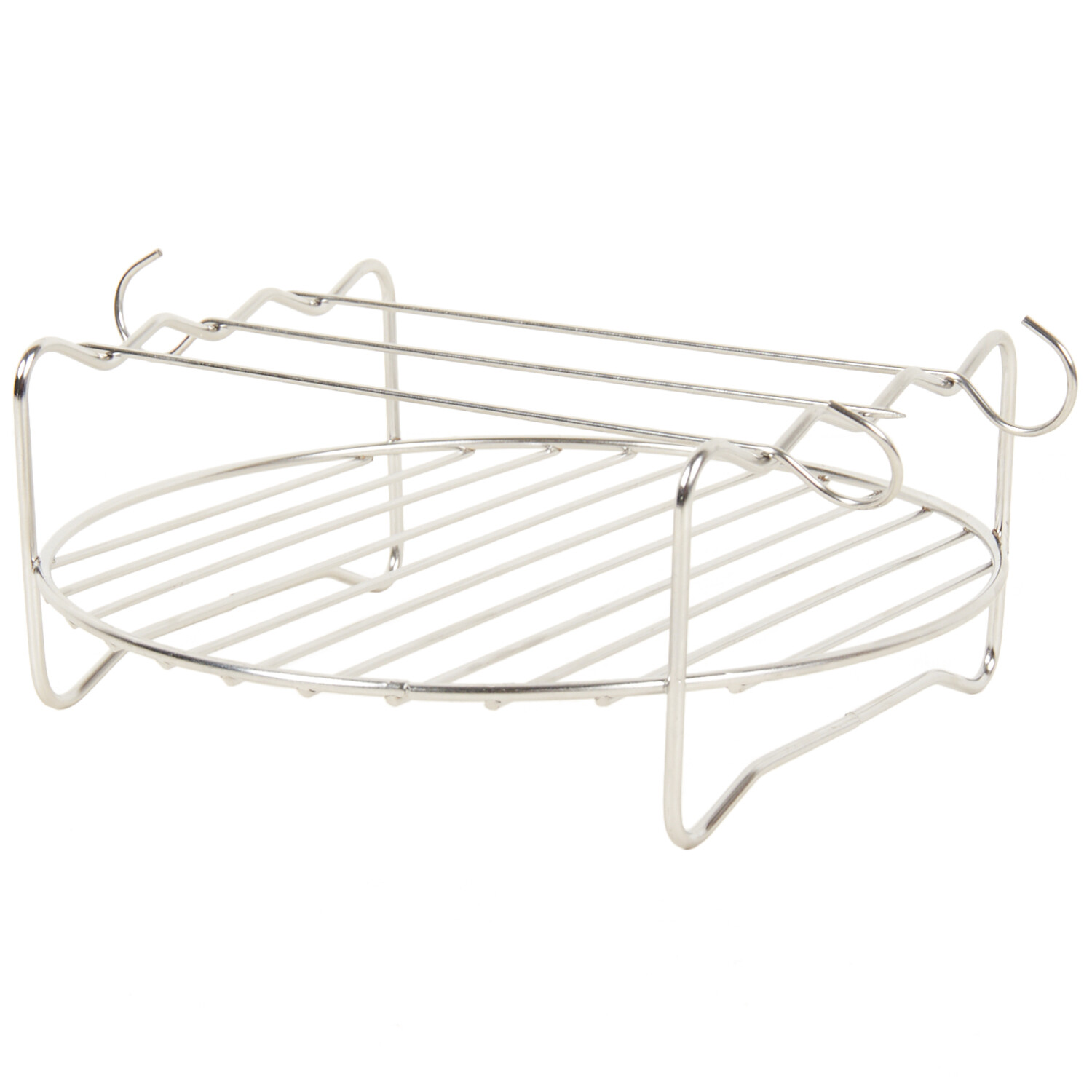 Rectangle Stainless Steel Airfryer Rack - Silver Image 5