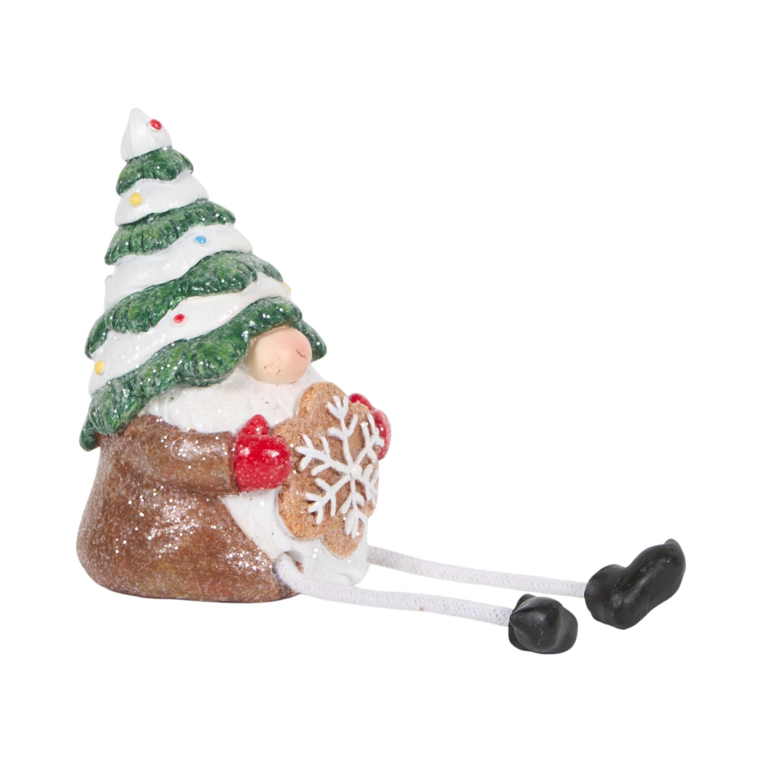 Glitter Gingerbread Gonk Shelf Sitter Image 2