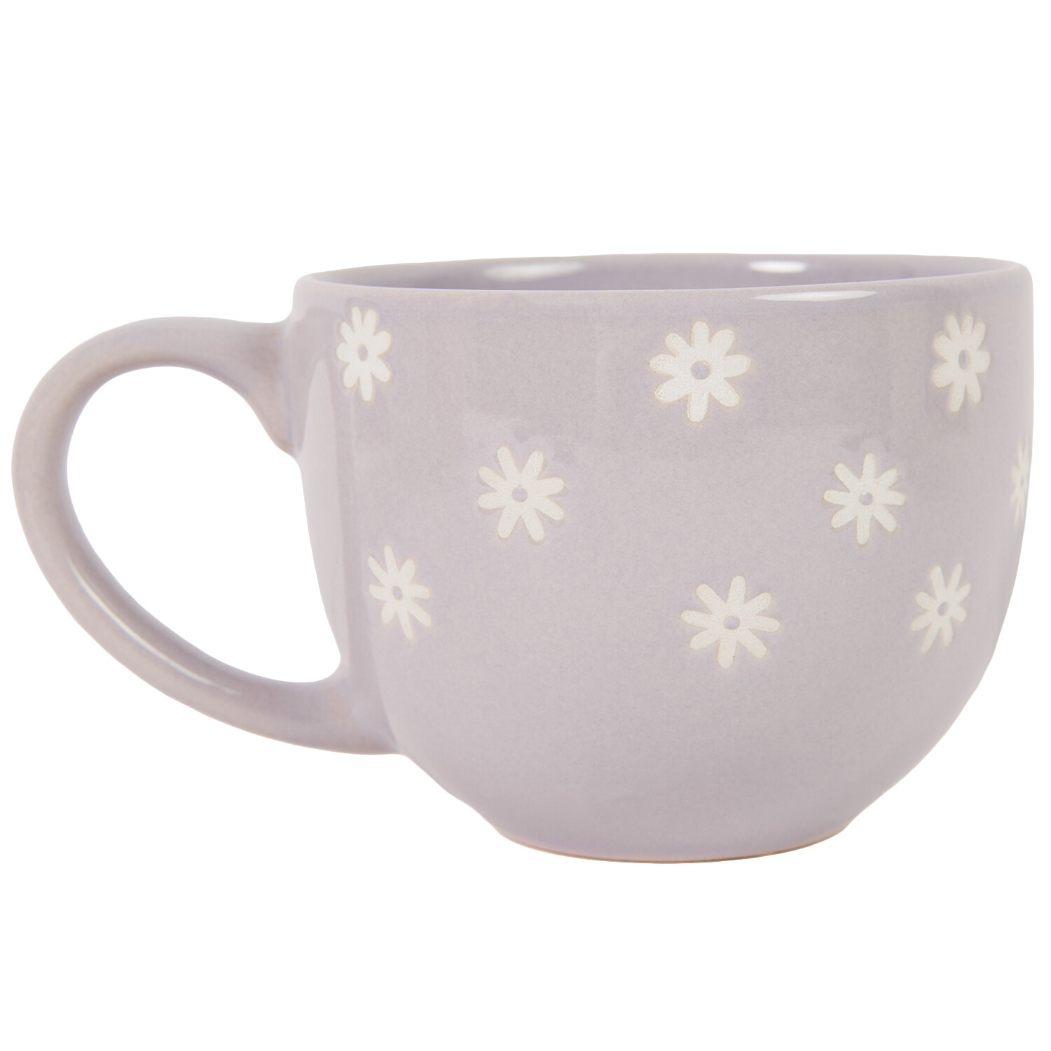 Pack of 4 Daisy Coloured Mugs - Multicolour Image 5