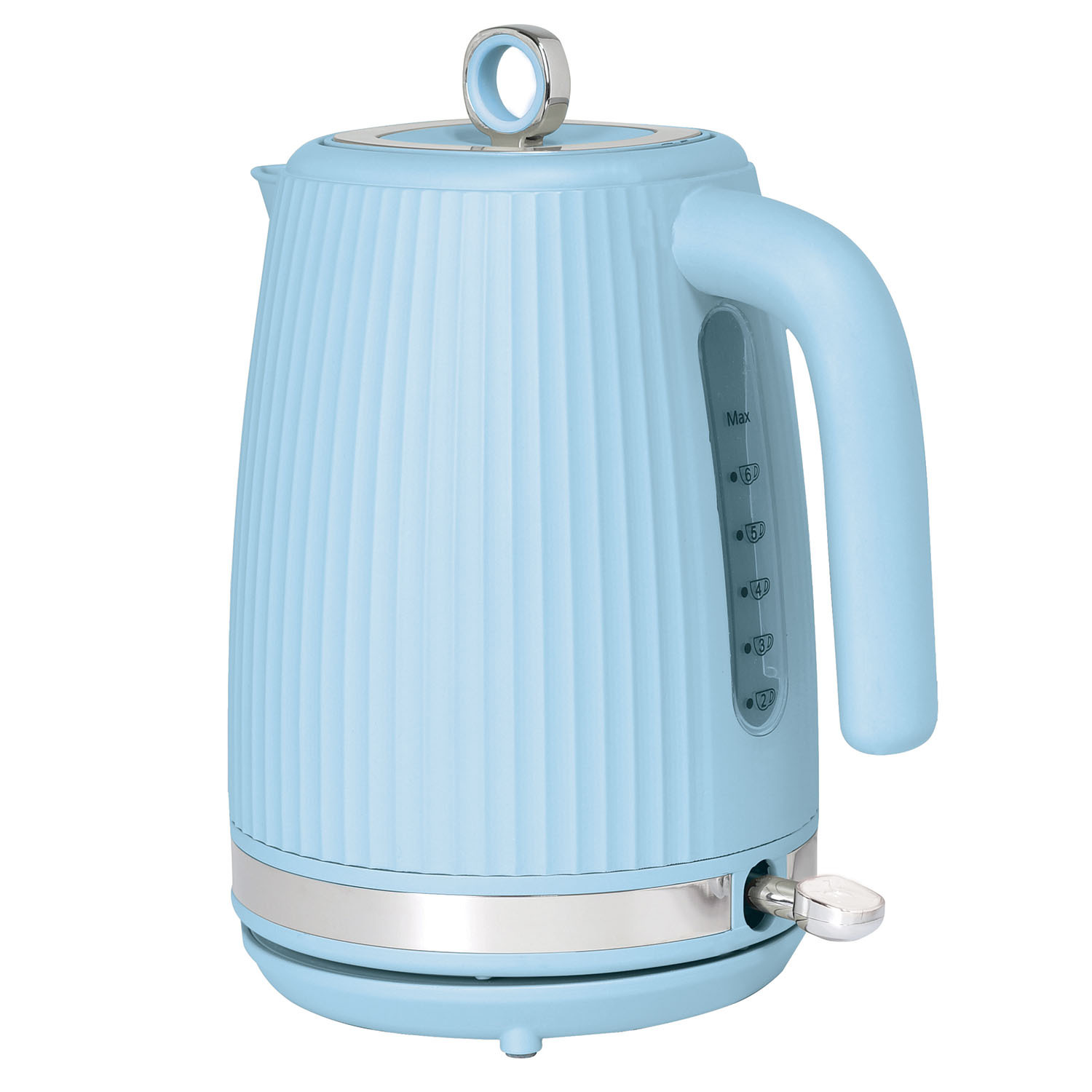 Contour Plastic Kettle 1.7L  - Baby Blue Image 2