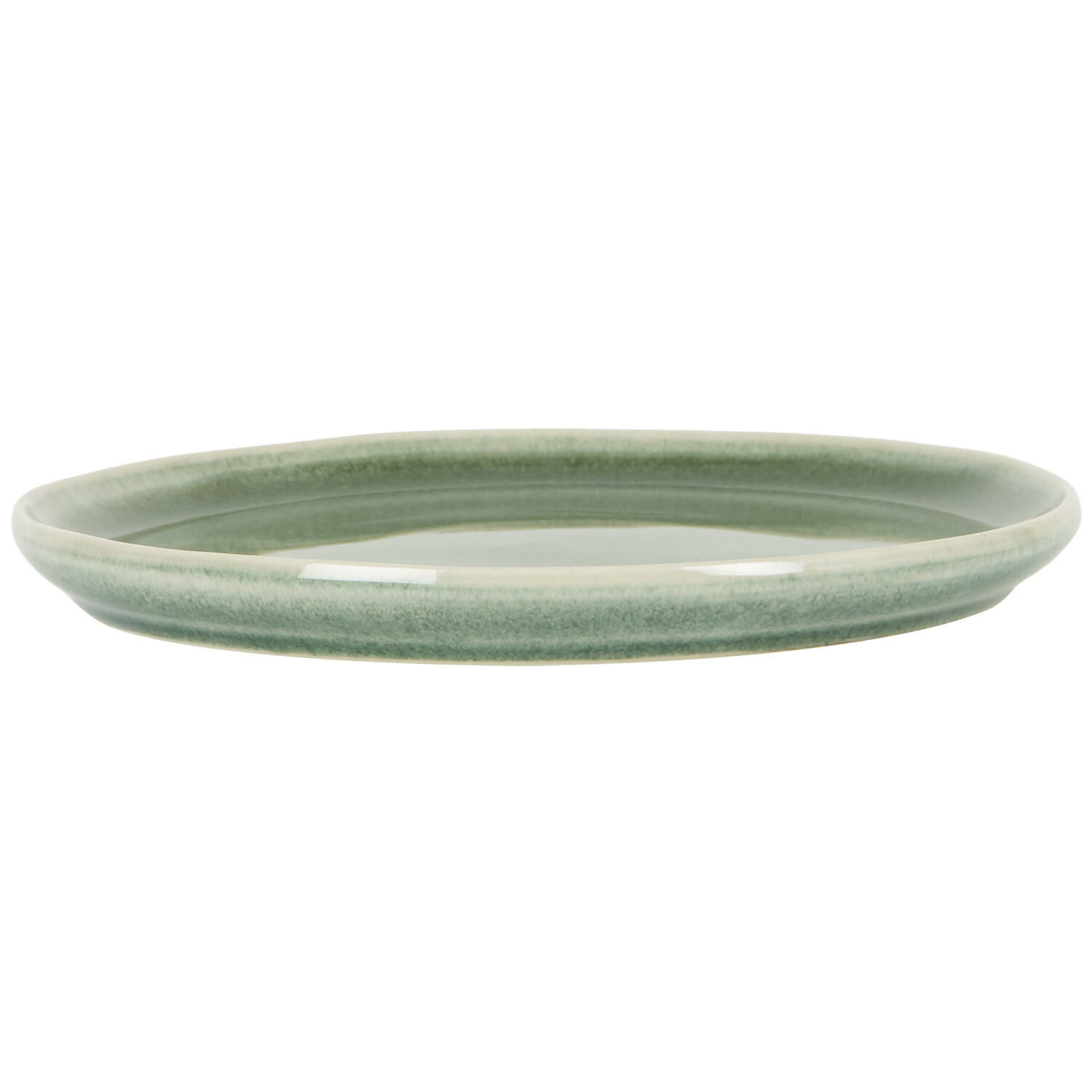 Juniper Reactive Glaze Green Side Plate - Green Image 2