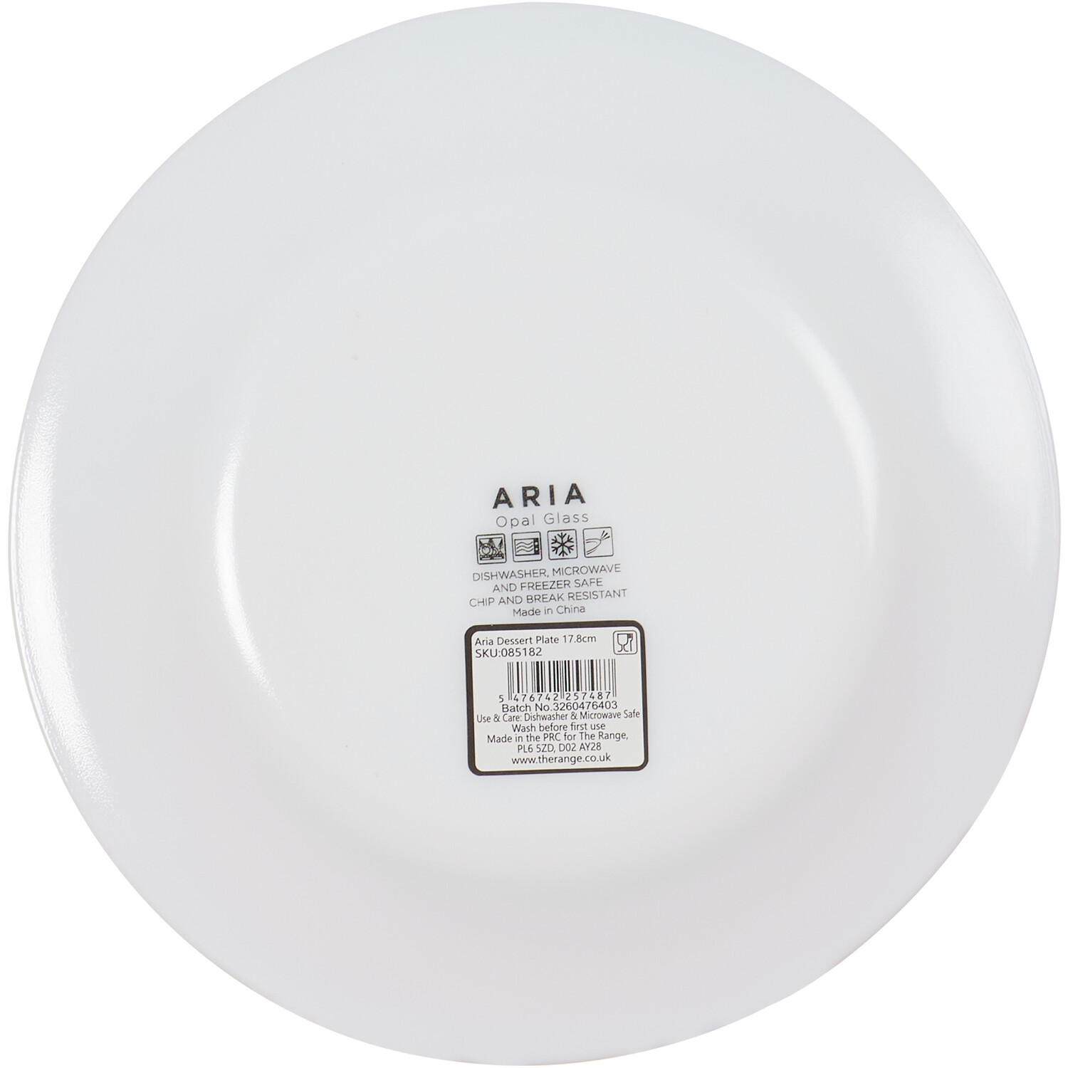 Aria Dessert Plate - White Image 2