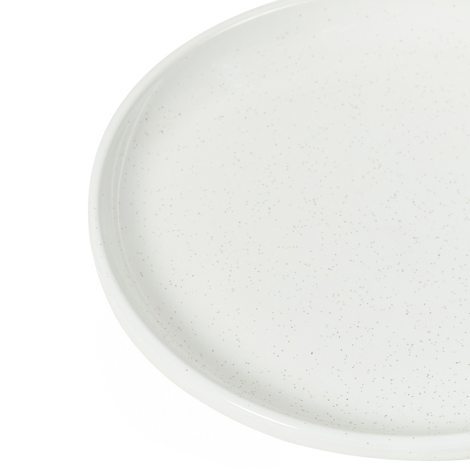 Easy Living Speckled Plate - White / Side Plate Image 4