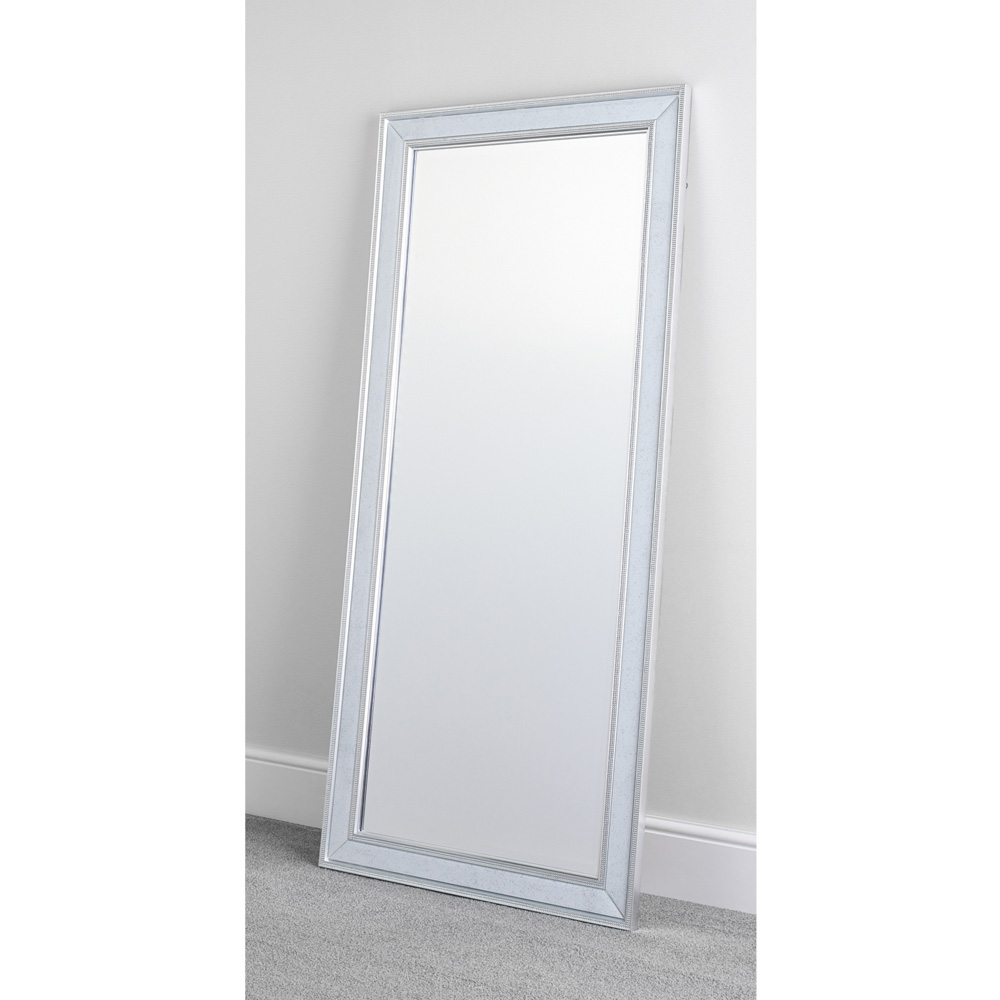 Caprice Diamante Silver Lean To Mirror 175 x 80cm Image 2