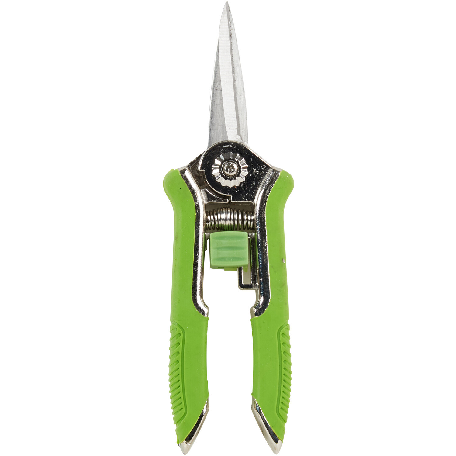Soft Grip Pruning Secateurs Green Image 1