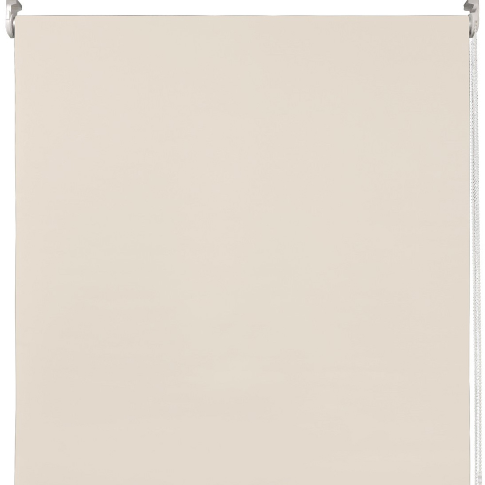 Plain Blackout Roller Blinds Ivory 120cm Image 2