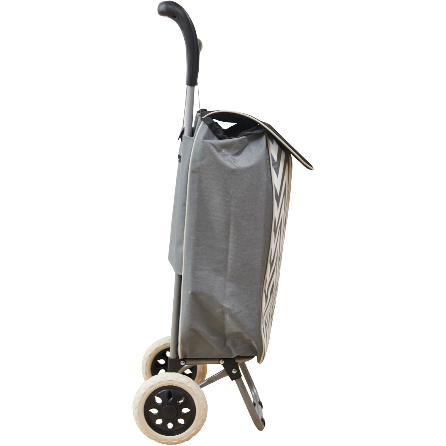 Shopping Trolley - Black and White Image 5