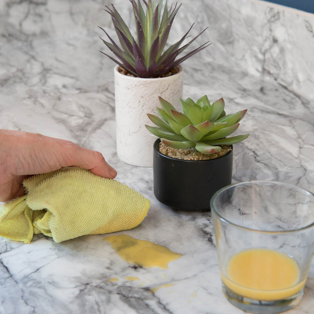 d-c-fix Romeo Marble White and Grey Sticky Back Plastic Vinyl Wrap Film 67.5cm x 2m Image 4