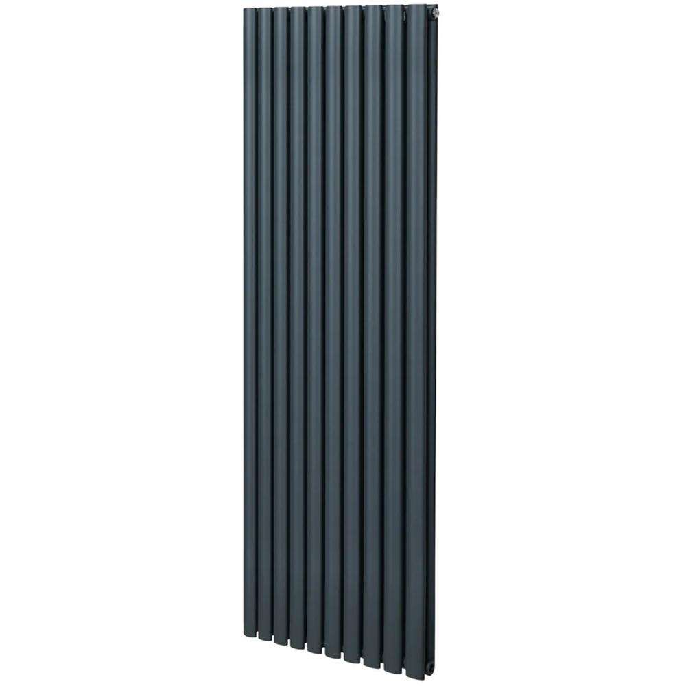 Monster Shop 8026BTU Anthracite Grey Oval Column Radiator 1800 x 600mm Image 3