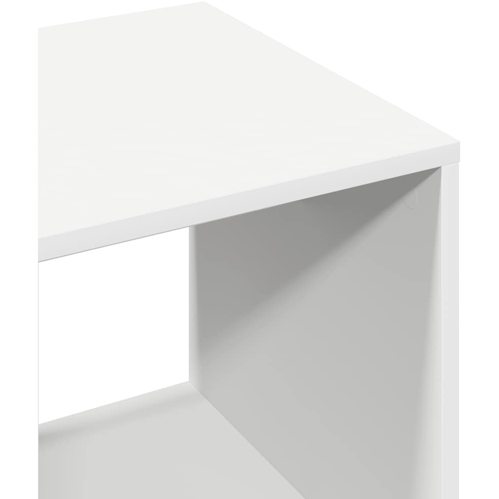 Walplus 3 Shelf White Open Wardrobe Image 7