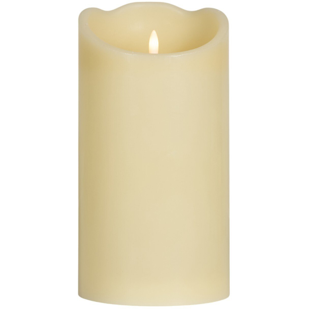 Flicker Blow Out LED Candle  - Neutral / 25cm Image 4
