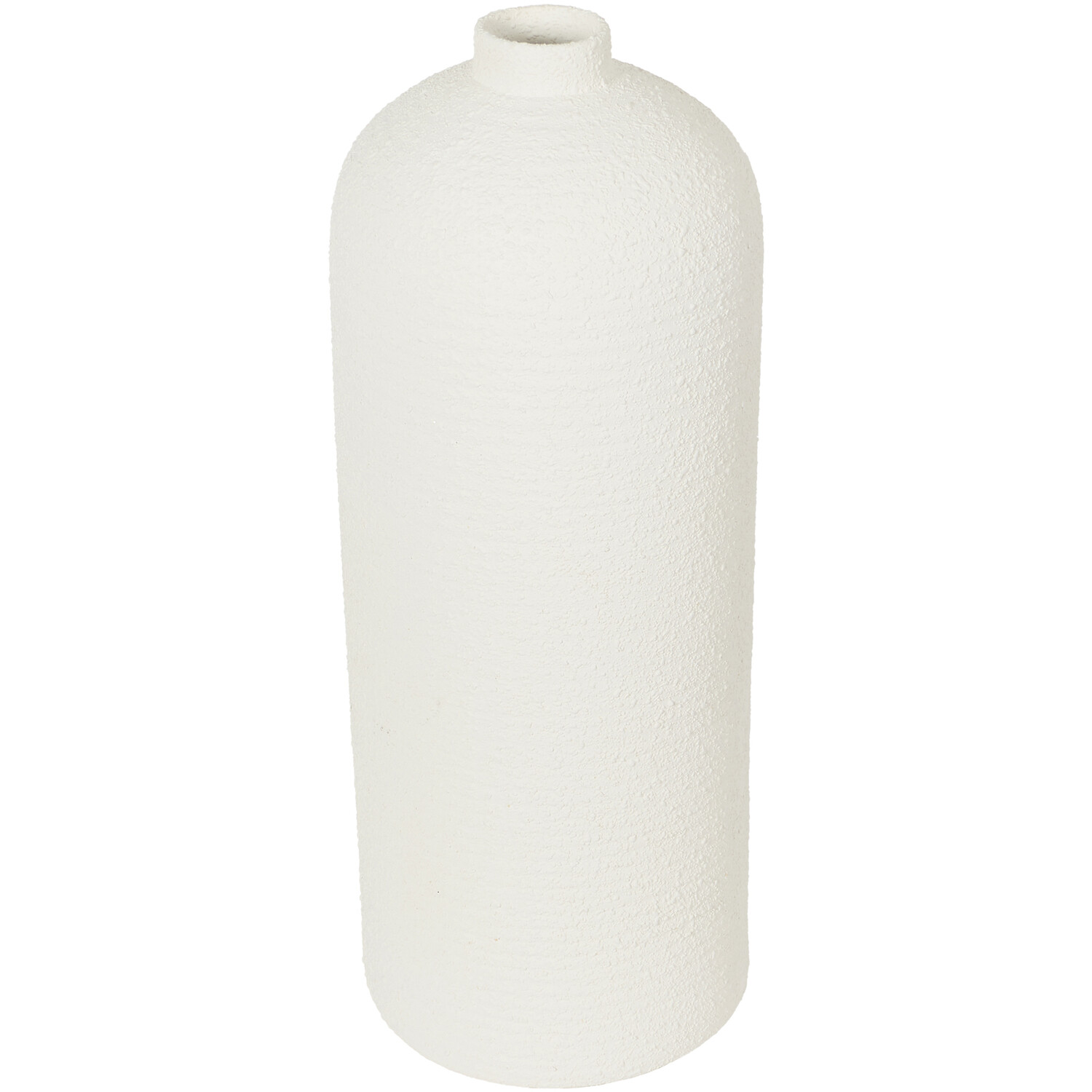Harper Tall Textured Vase White Image 2