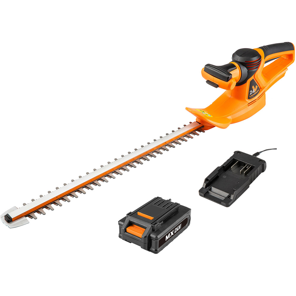 LawnMaster 24V 52cm Cordless Hedgetrimmer Image 1