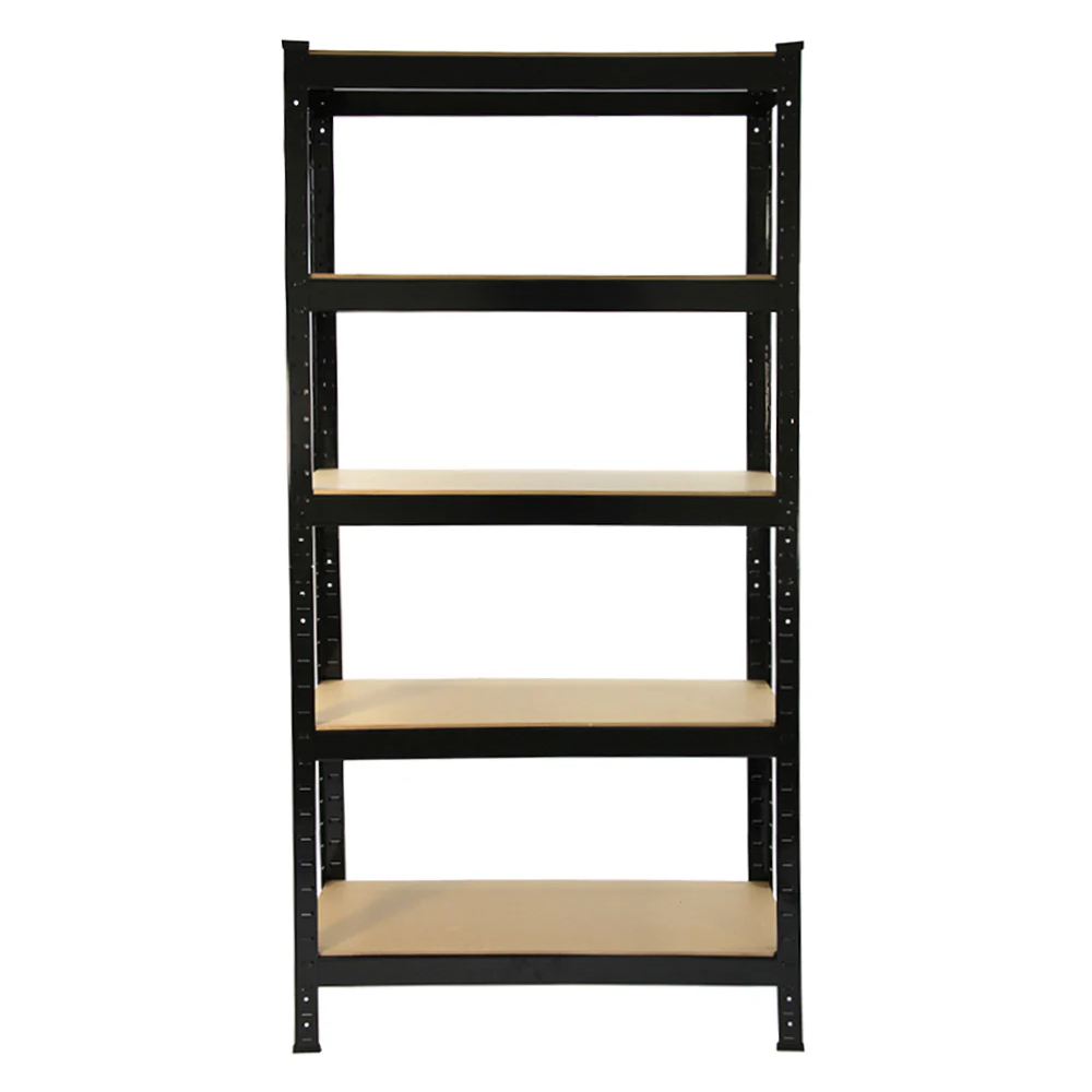 Monster Racking T-Rax Heavy Duty Black Shelving Unit 75cm 2 Pack Image 3