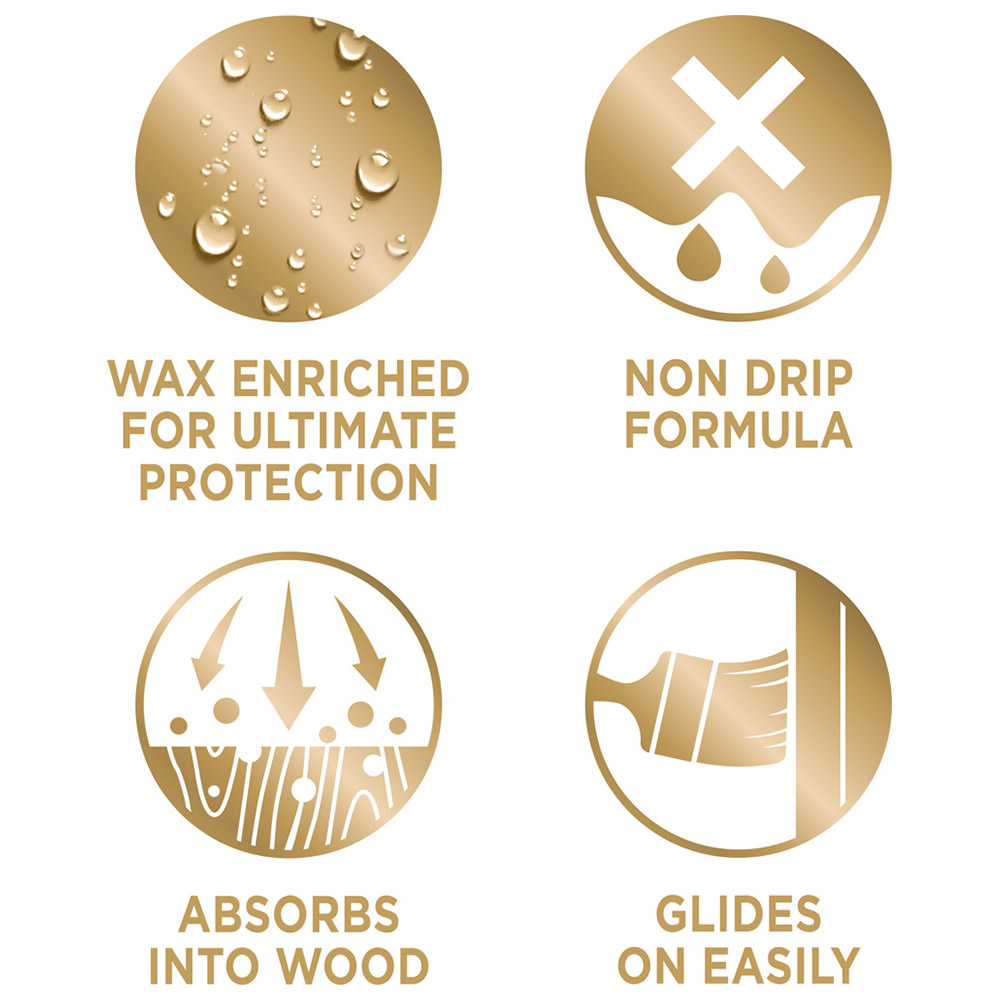 Cuprinol 5 Year Ducksback Harvest Brown Exterior Wood Paint 5L Image 6