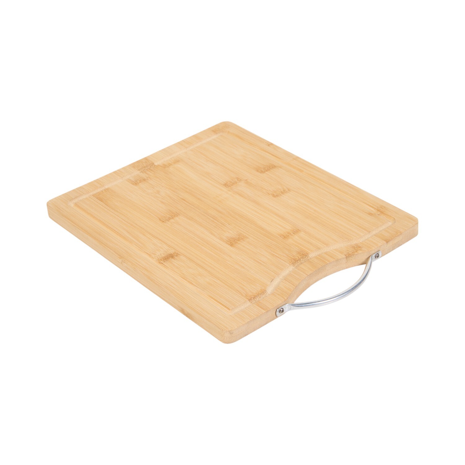 Bamboo Chopping Board Wire handle Natural Medium Image 2