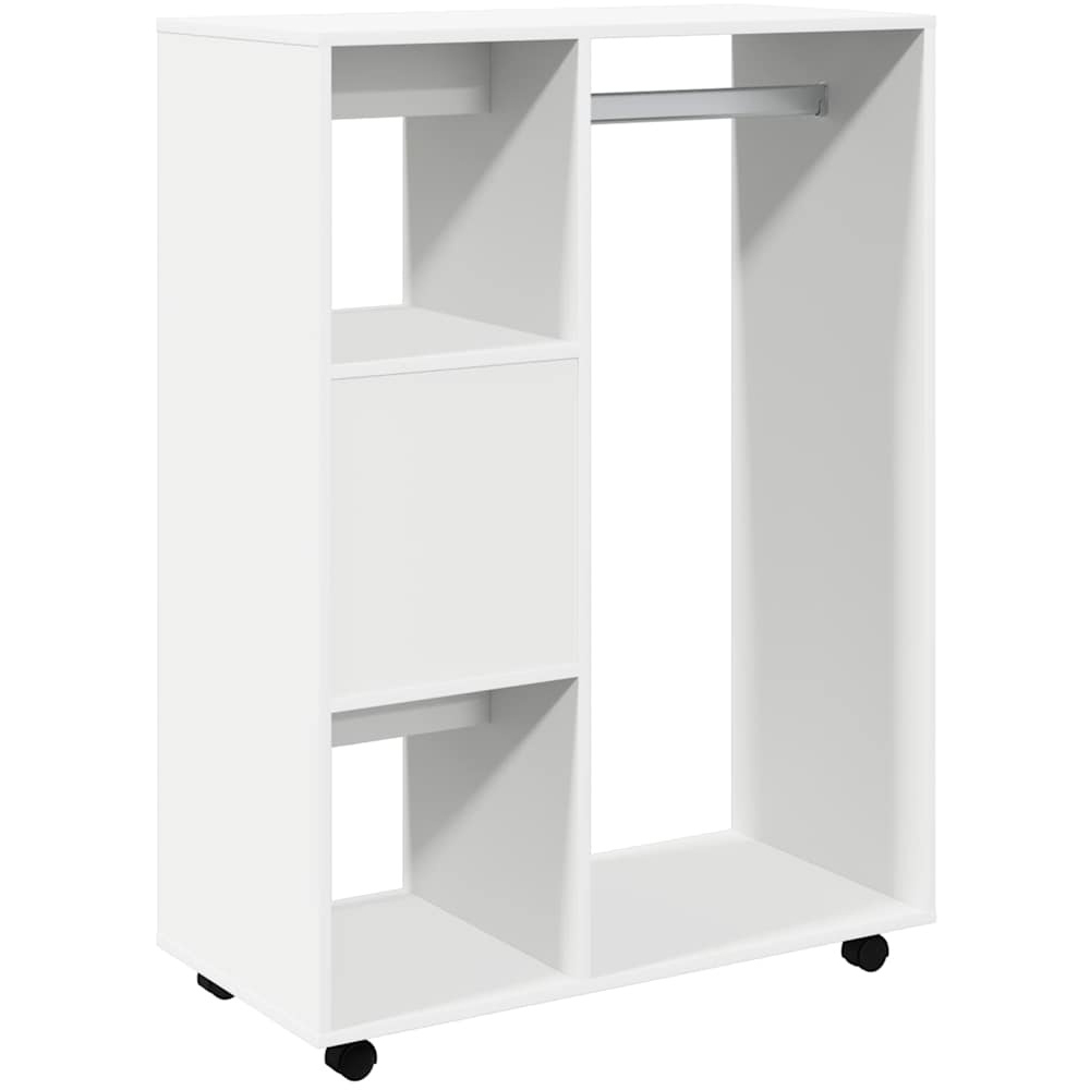Walplus 3 Shelf White Open Wardrobe Image 5