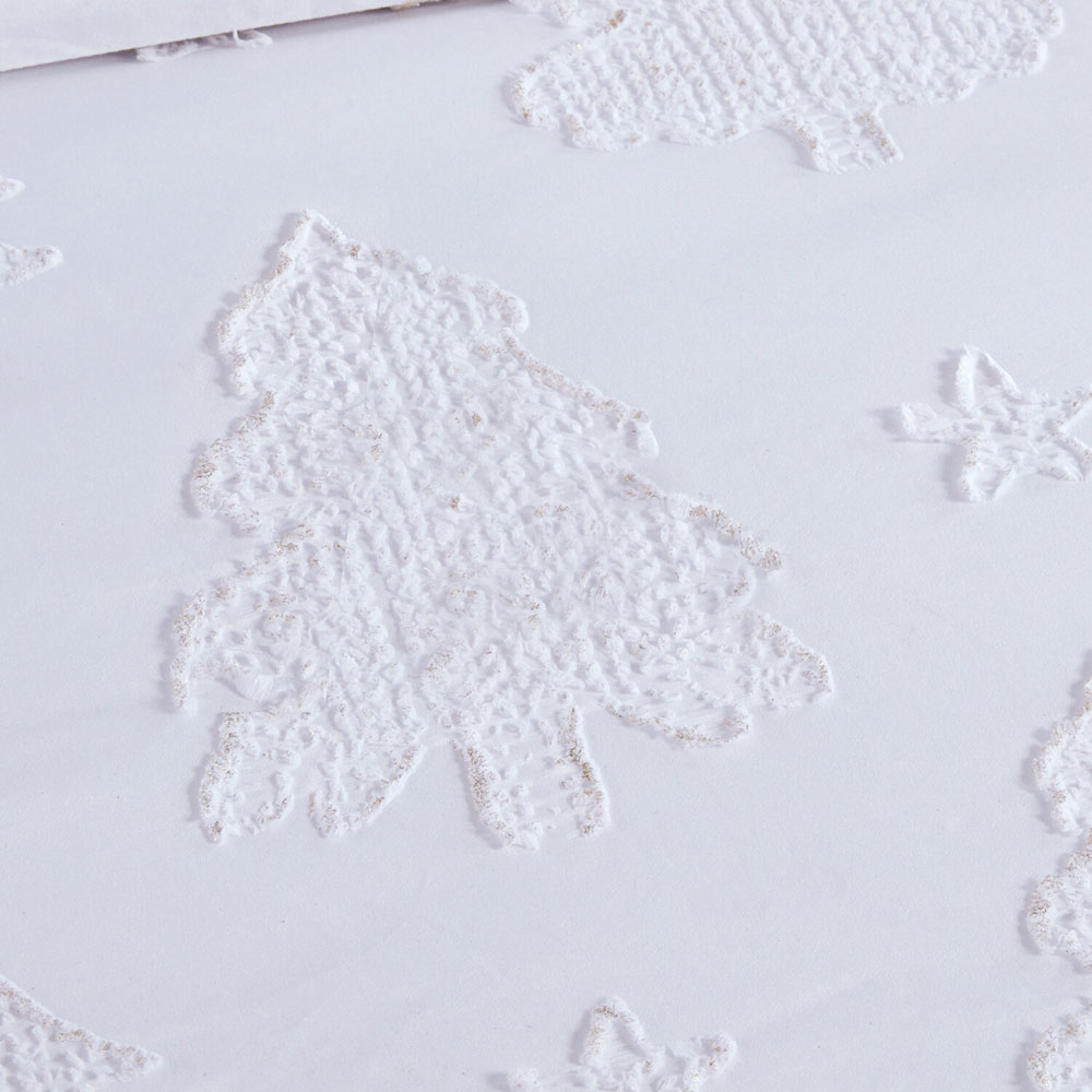 Enchanted Trees Duvet SetWhiteSuperking Image 5