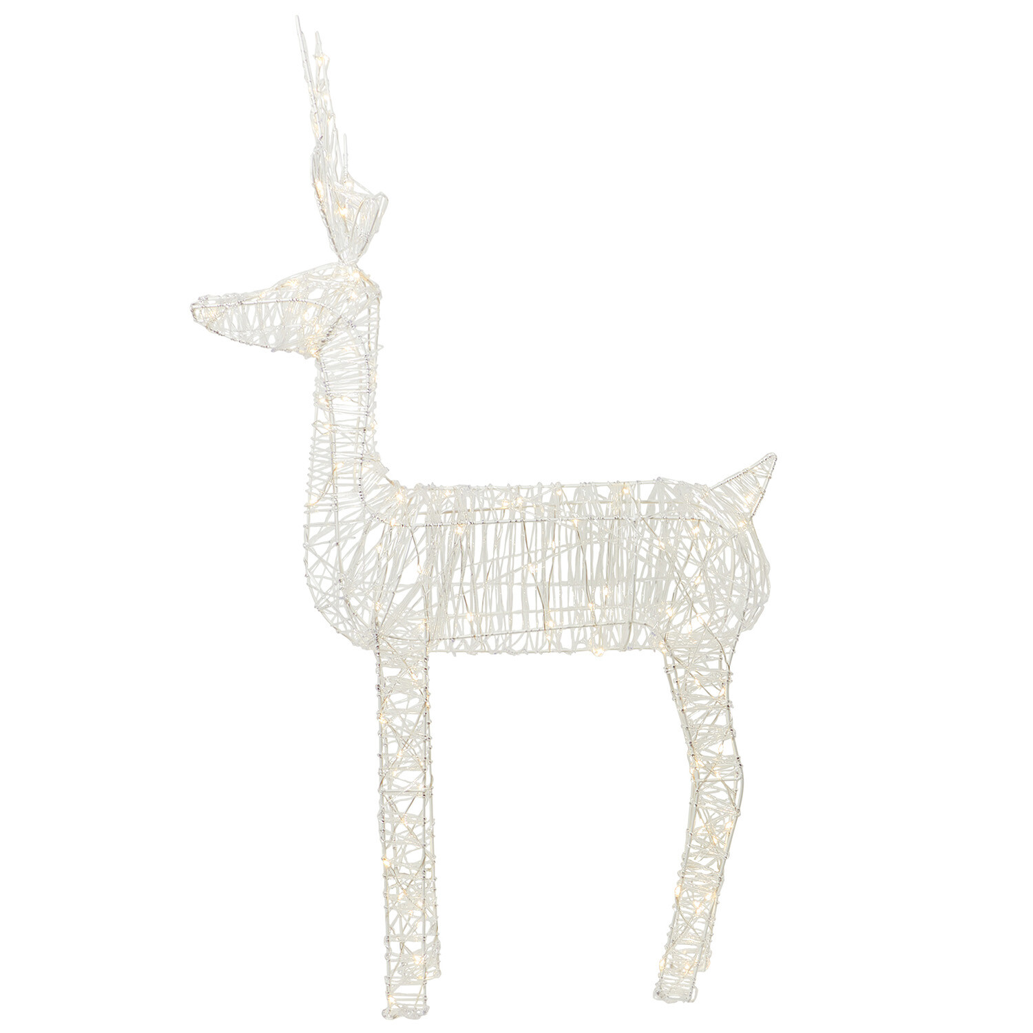 350 LED Brown Acrylic Stag Outdoor Light - Brown Image 5