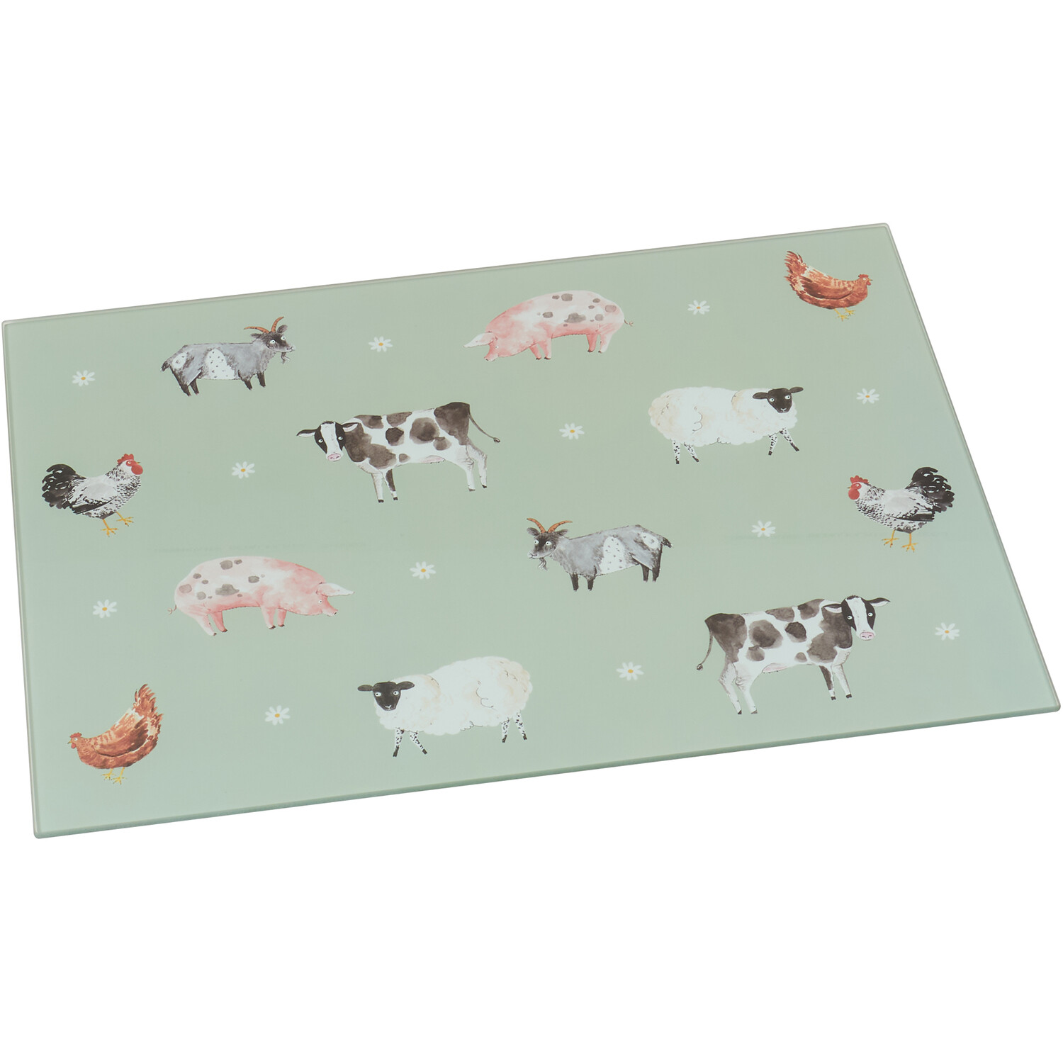 On the Farm Worktop Saver - Green Image 5