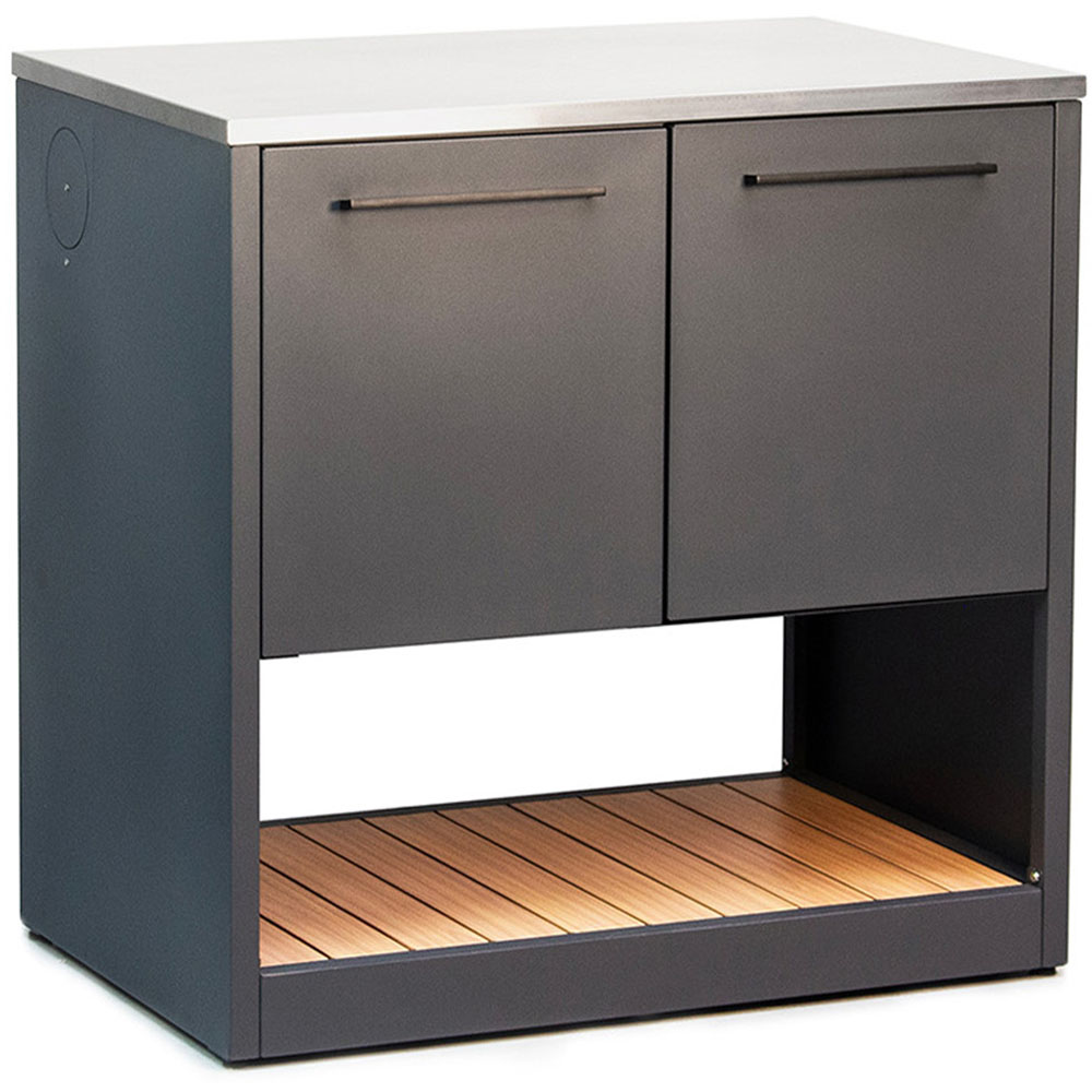 Sahara 2 Door Single Shelf Kitchen Island Unit Image 2