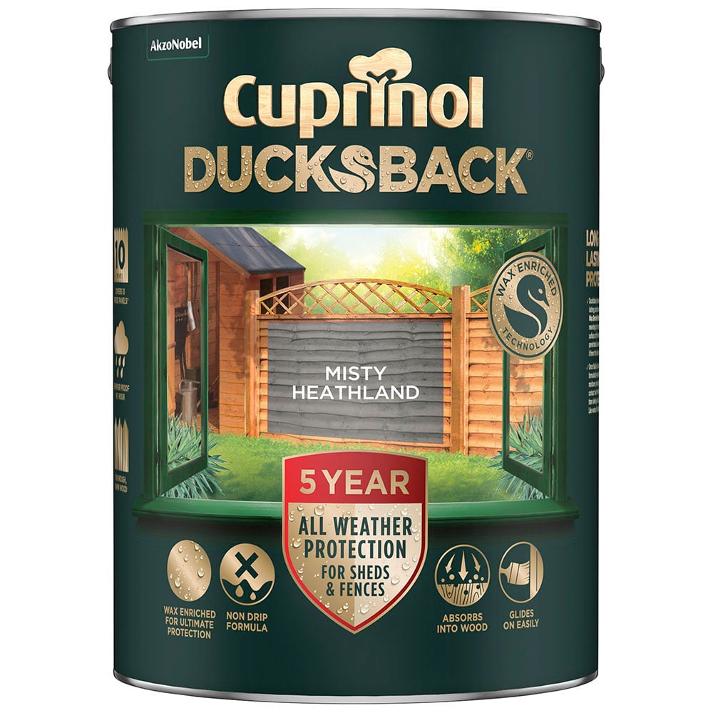 Cuprinol Misty Heathland Ducksback 5L Image 2